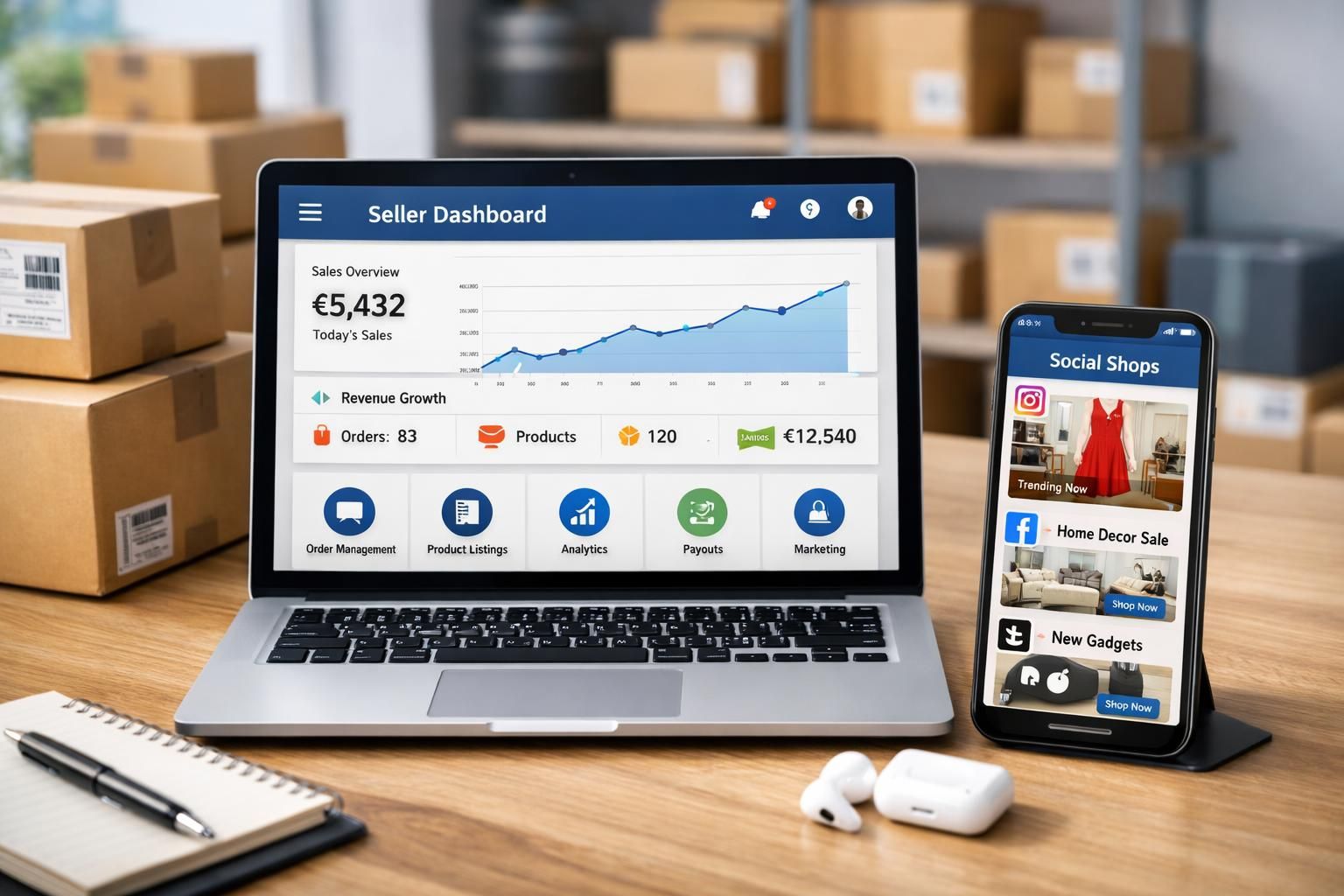 erfahren sie, ob es im jahr 2026 möglich ist, erfolgreich ohne eine e-commerce-website zu verkaufen und welche alternativen es gibt.